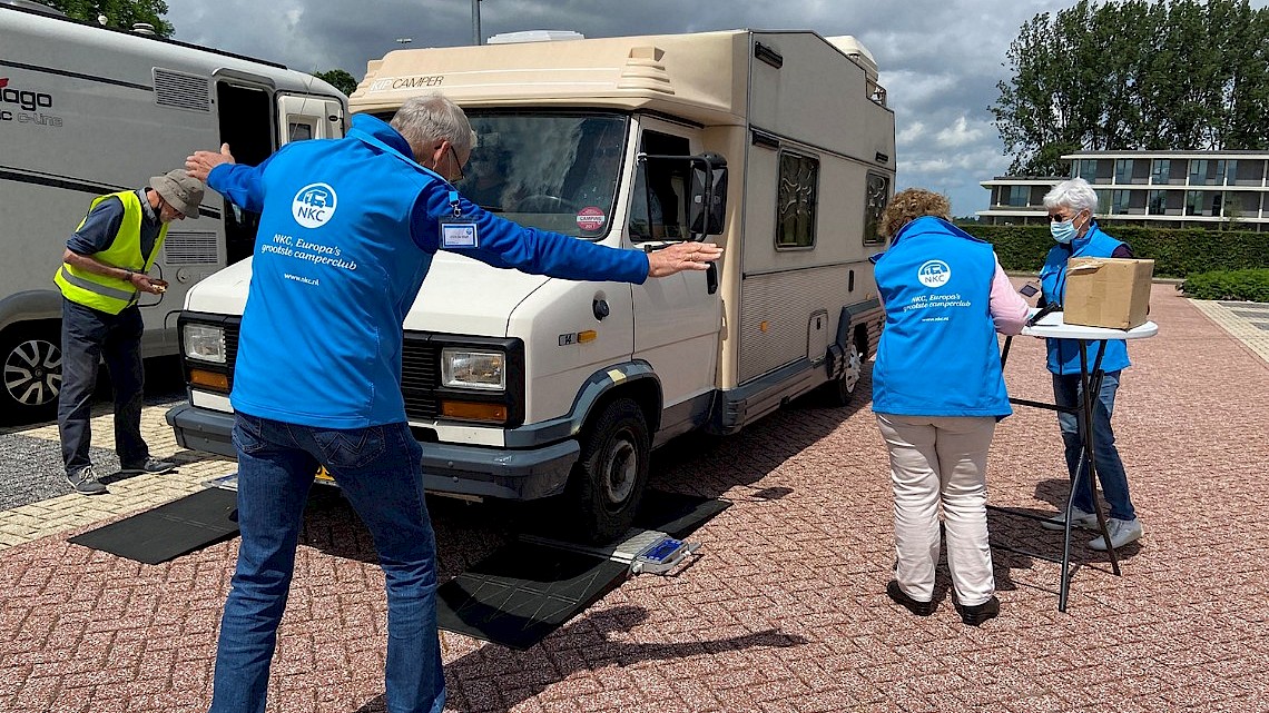 Te zwaar beladen campers